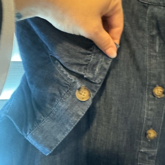 Loft Chambray Dress - Picture 6 of 7